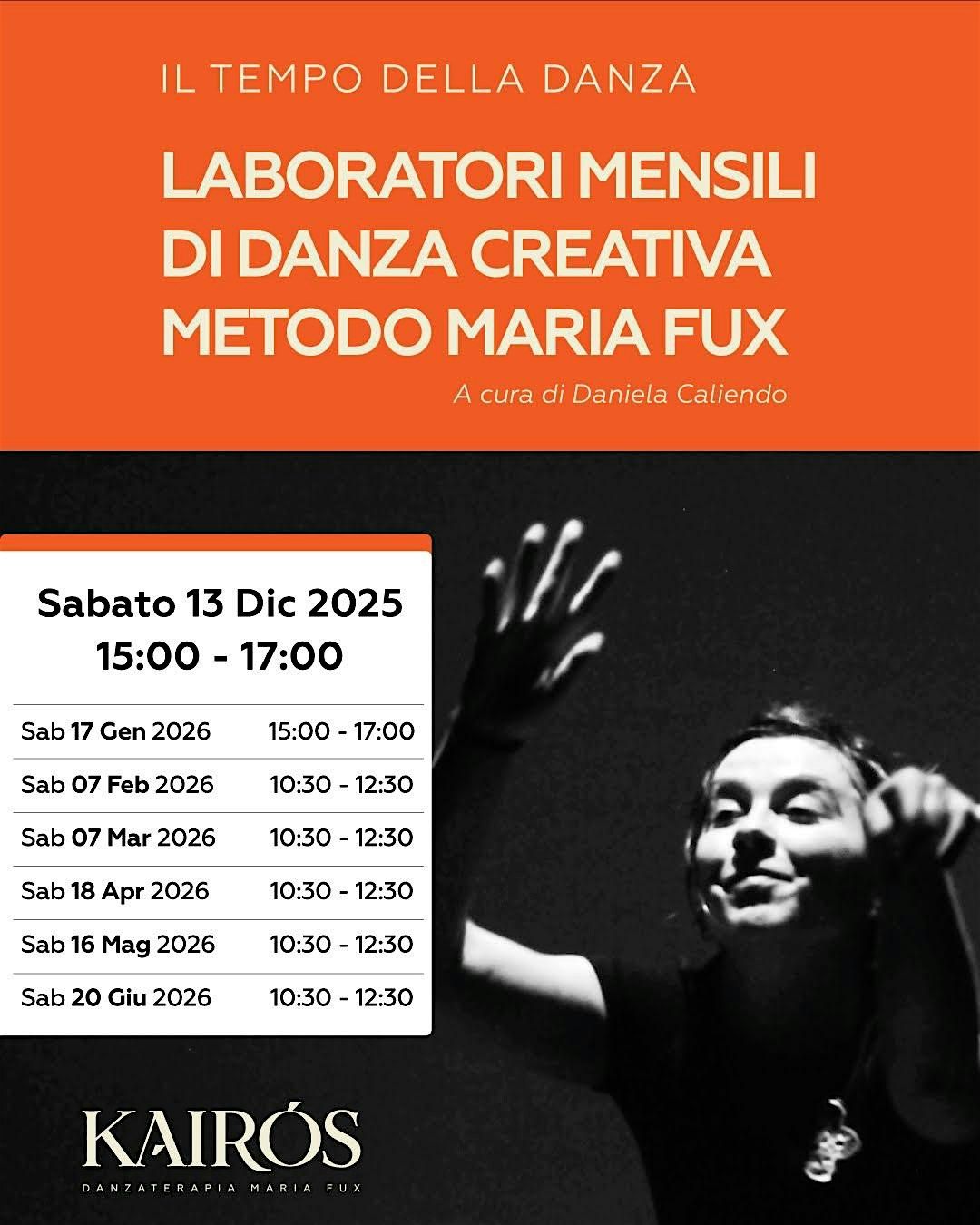 Incontri mensili Danzaterapia metodo Maria Fux, 13 December | Event in Napoli | AllEvents