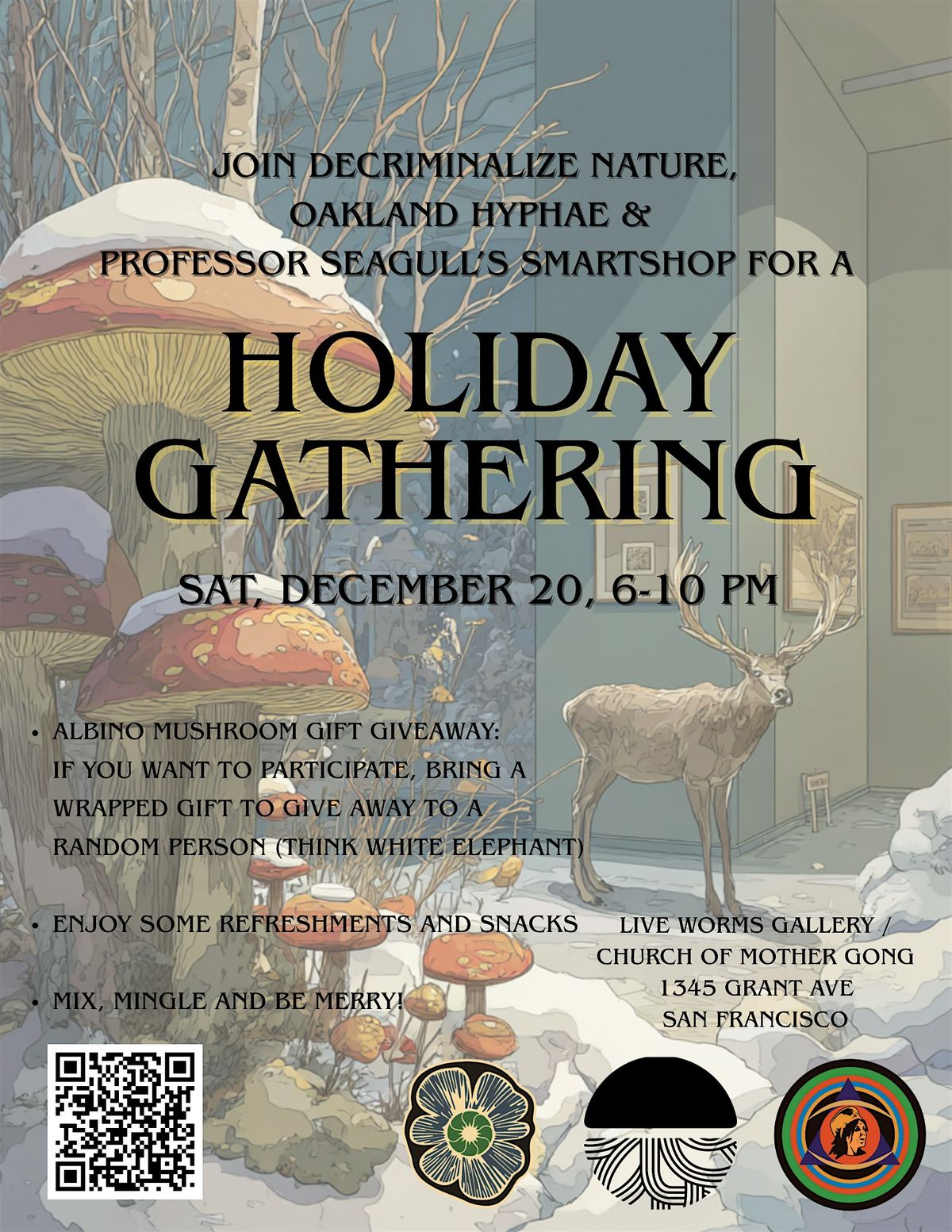 Holiday Gathering in North Beach, 20 December | Event in San Francisco | AllEvents