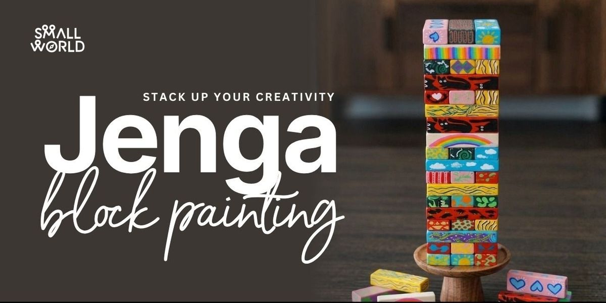 Jenga Block Painting