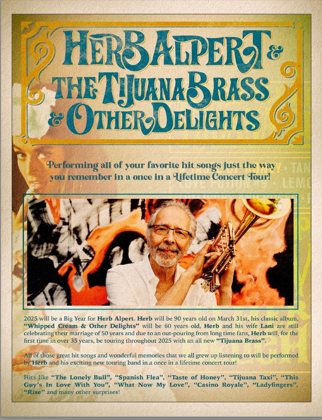 Herb Alpert & The Tijuana Brass, 12 November | Event in Sacramento | AllEvents