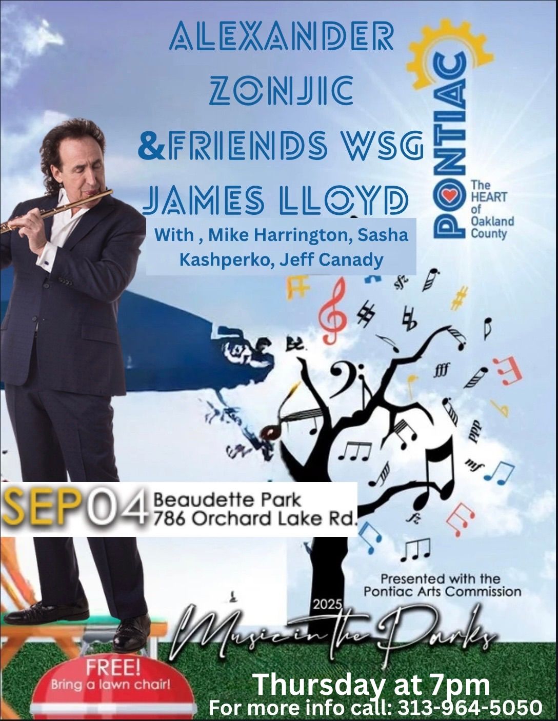 Alexander Zonjic & Friends: Swinging To The Holidays, 2 December | Event in Flint | AllEvents