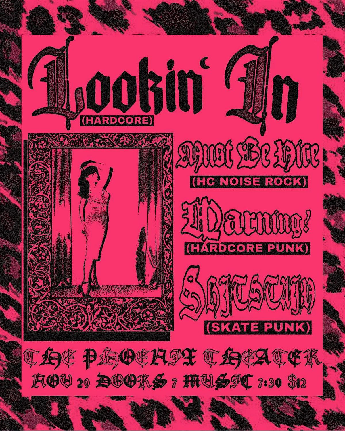 Lookin' In, Must Be Nice, Warning, Shitstain, 29 November | Event in Petaluma | AllEvents