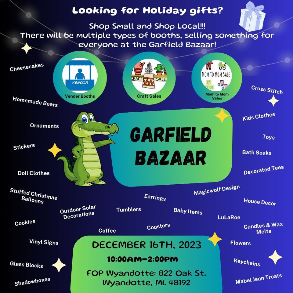 Garfield Holiday Bazaar, Wyandotte FOP 111, 16 December 2023 AllEvents.in