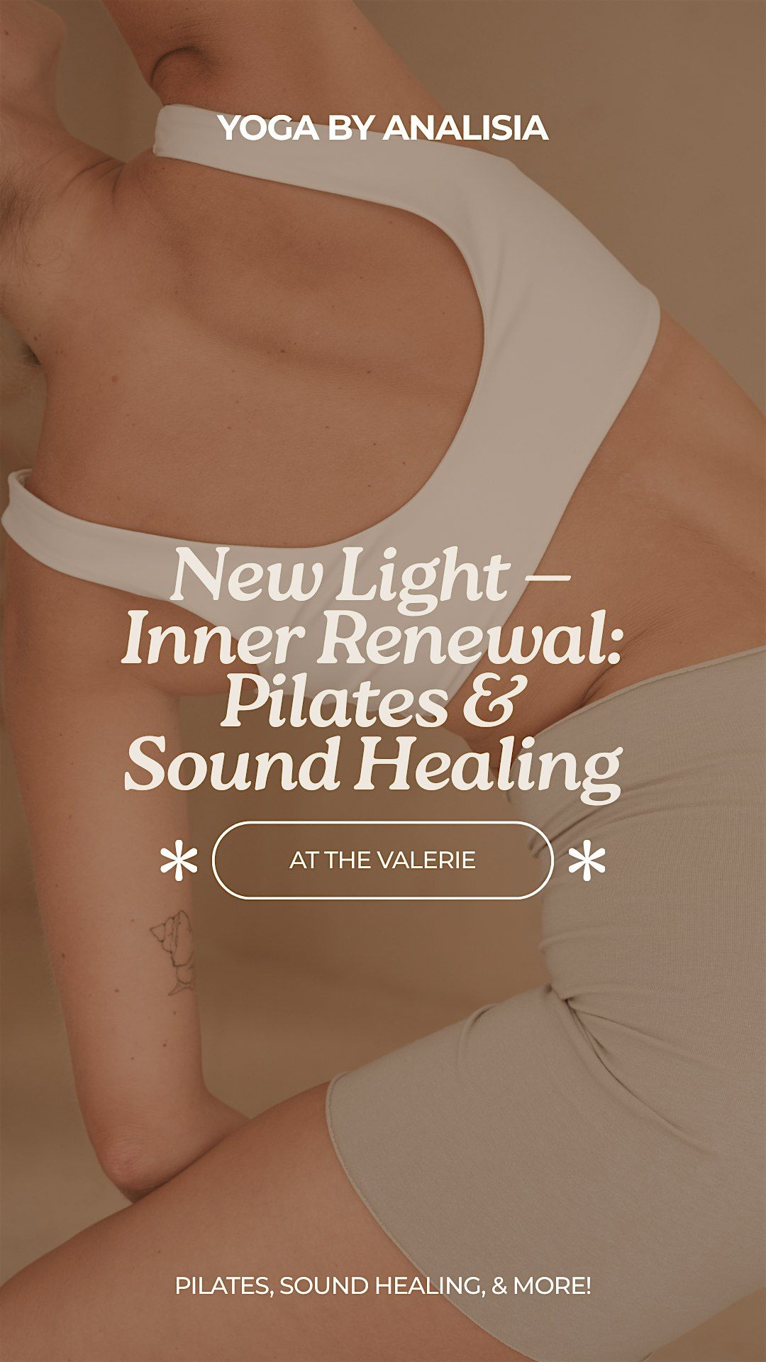New Light — Inner Renewal: Pilates & Sound Healing Ritual at The Valerie, 25 January | Event in Oconomowoc