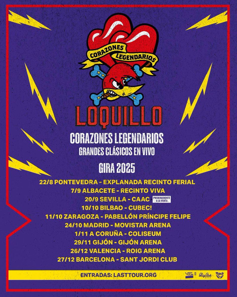 Loquillo Albacete Tickets, 7 September | Event in Albacete | AllEvents