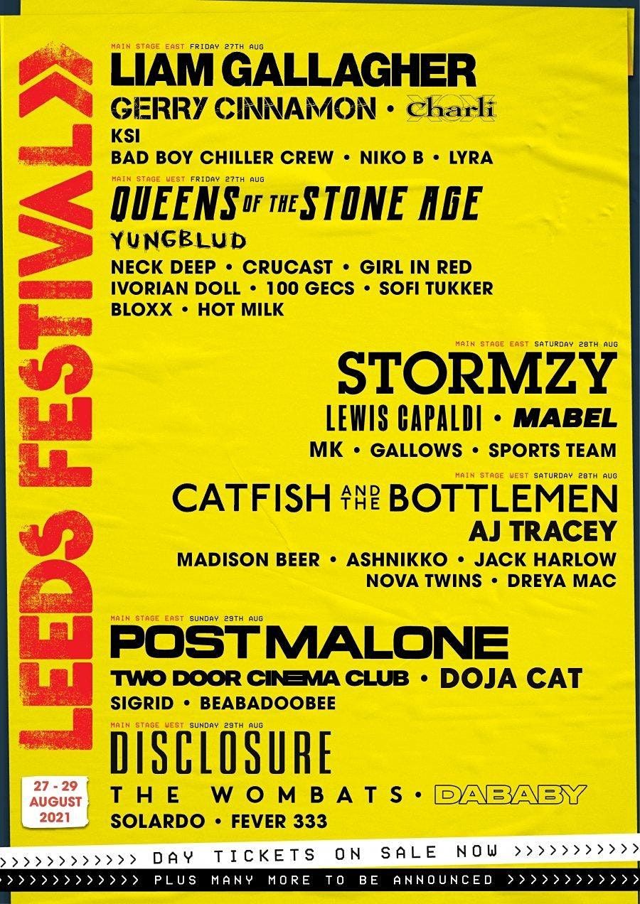 Leeds Festival Bramham Park Court Leeds August 25 To August 29 Allevents In Leeds Festival 2022, Bramham Park, August 24