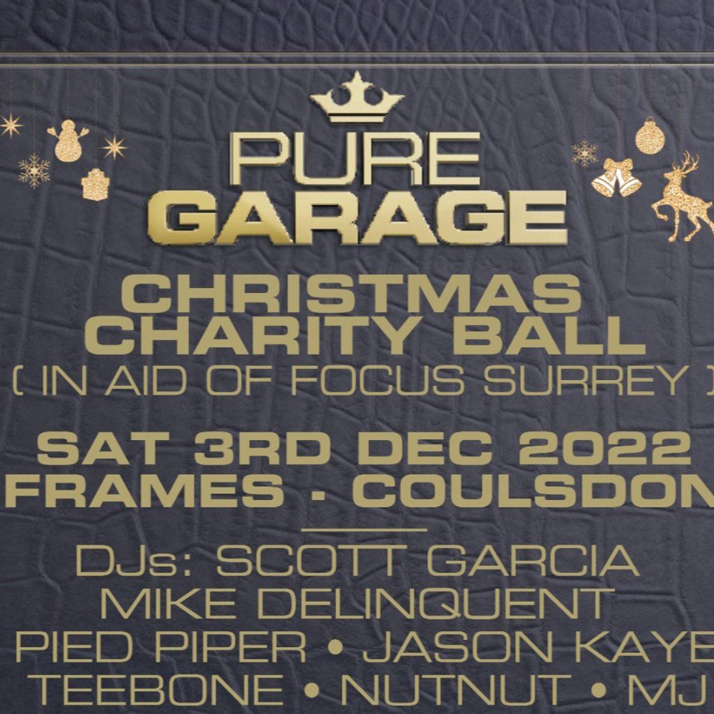 Pure Garage Charity Christmas Ball , Frames, Coulsdon, December 3 to