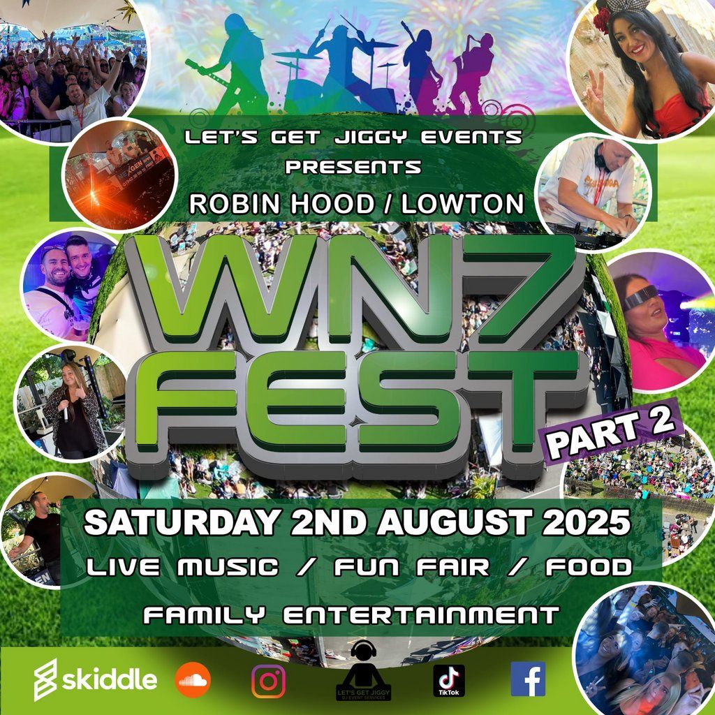 Wn7 Fest 2025 Part 2 - Robin Hood, 2 August | Event in Leigh | AllEvents
