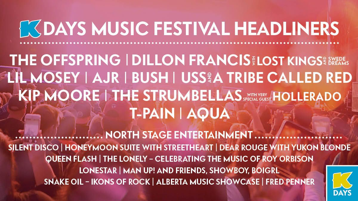 KDays Music Festival - USS at Edmonton EXPO Centre, 20 July | Event in Edmonton | AllEvents