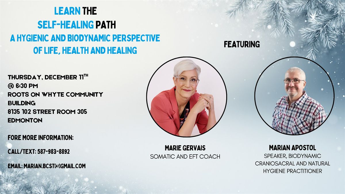 Learn the self-healing path, 11 December | Event in Edmonton | AllEvents