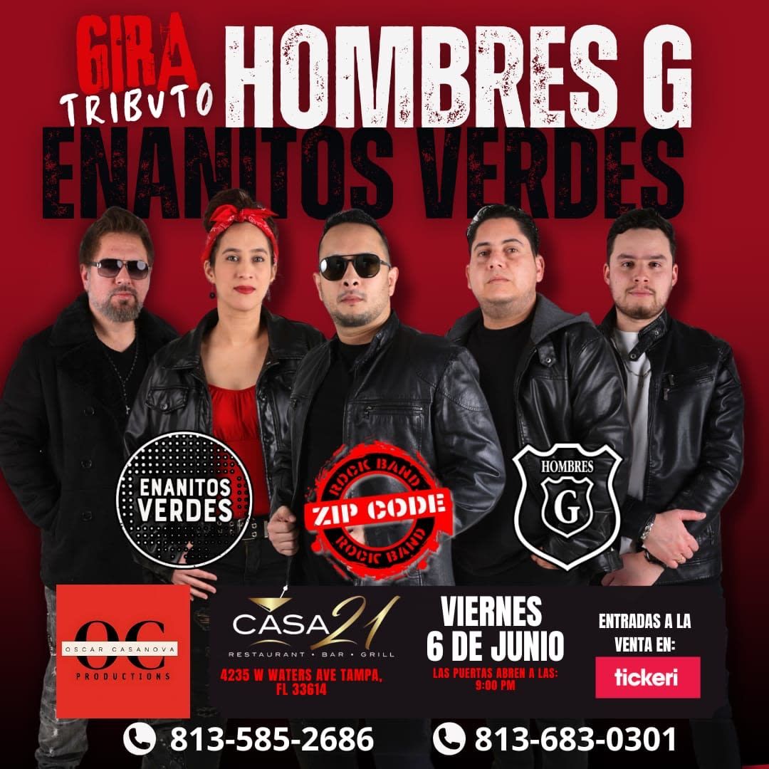 Hombres G and Enanitos Verdes at Smart Financial Centre, 12 July | Event in Sugar Land | AllEvents
