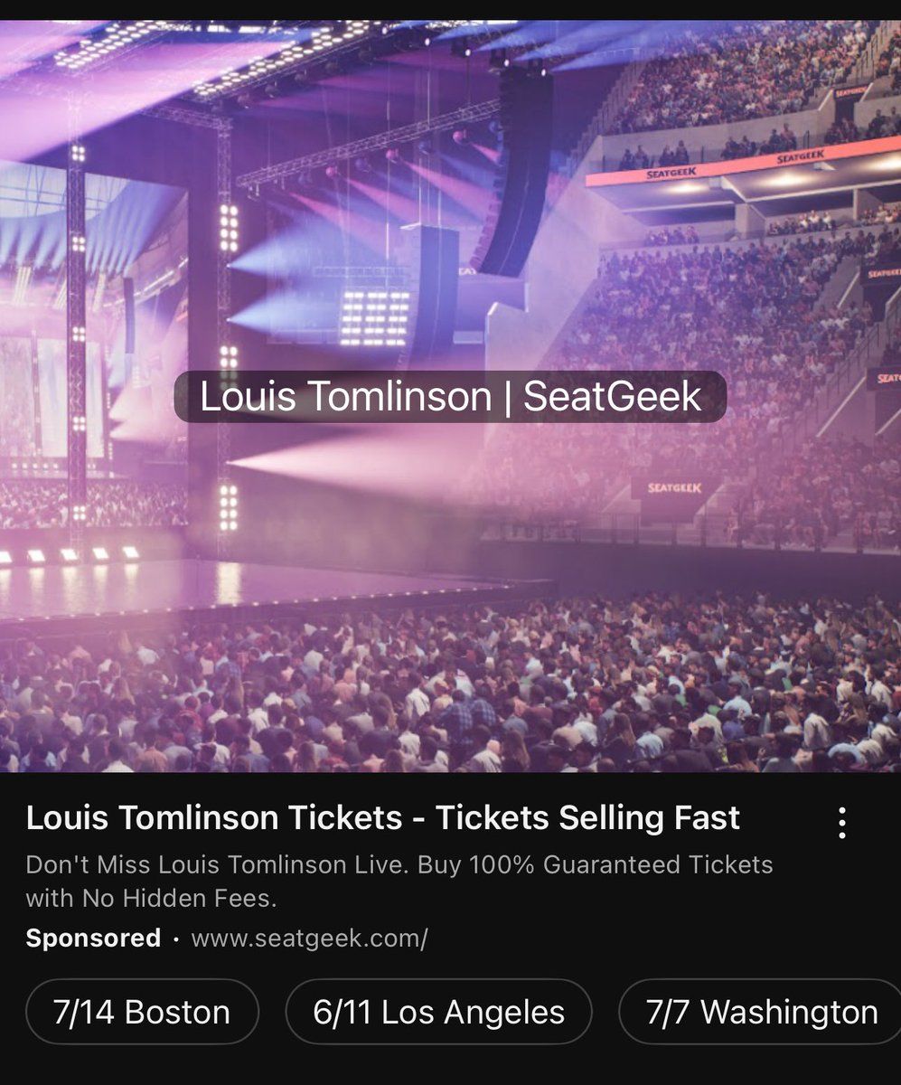 Louis Tomlinson Washington Tickets, 7 July | Event in Washington | AllEvents