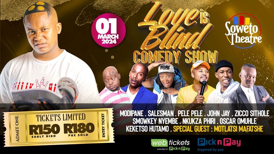 LOVE IS BLIND COMEDY SHOW 1.