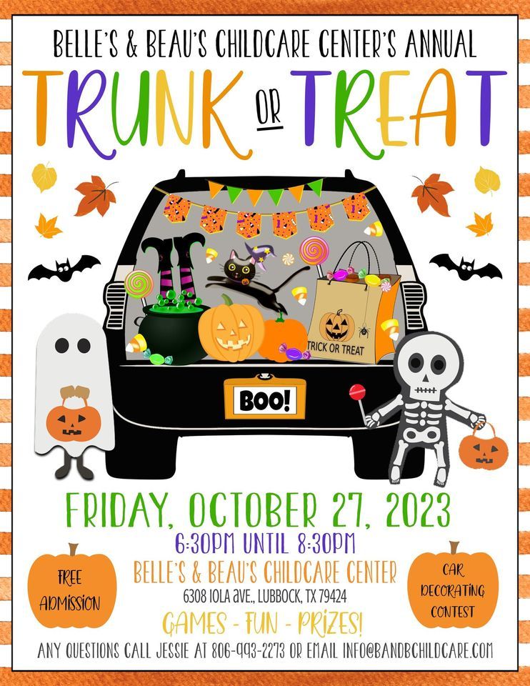 Trunk Or Treat Lubbock 2025