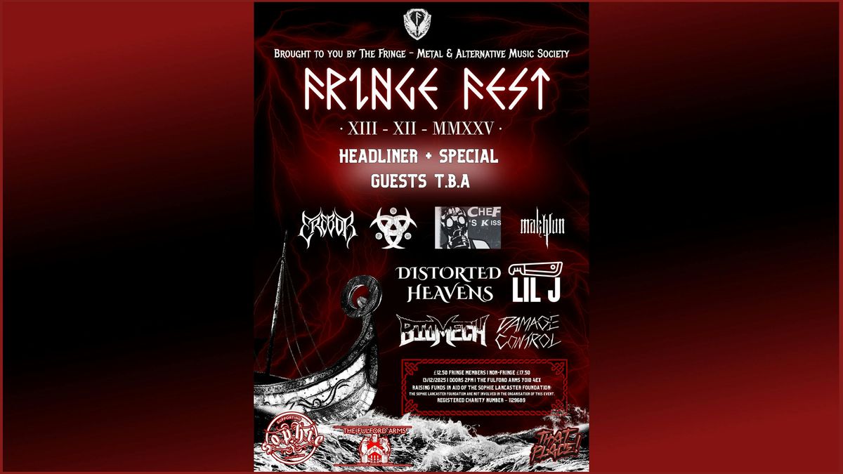 FRINGE FEST 2025, 13 December | Event in York | AllEvents