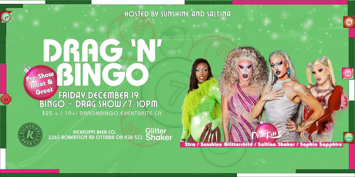 Holiday Drag N' Bingo at Kichesippi Beer Co!, 19 December | Event in Ottawa | AllEvents