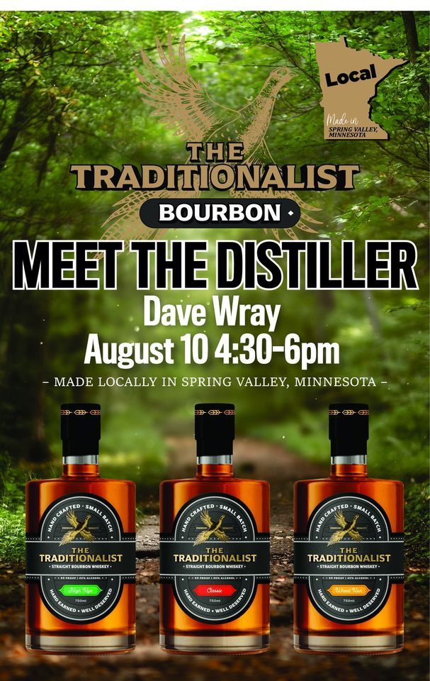 Meet the Distiller Dave Wray, Andy's Liquor, Rochester, 10 August
