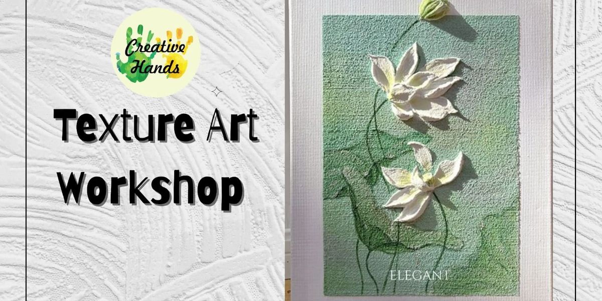Texture Art Workshop, 3 August | Event in Pune | AllEvents