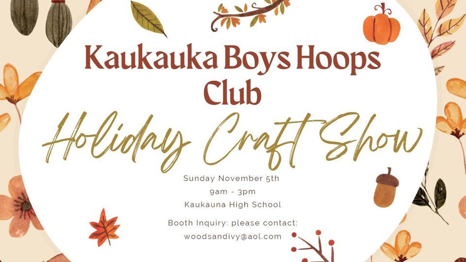 Vendor Booth at 21st Annual Kaukauna Hoops Club Holiday Craft Show
