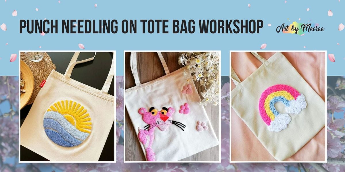 Punch Needling on Tote Bag Workshop, 27 July | Event in Mumbai | AllEvents
