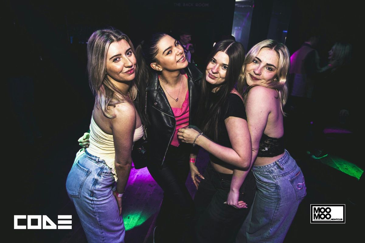 CODE Friday 24th April At MooMoo!, 24 April | Event in Derby | AllEvents
