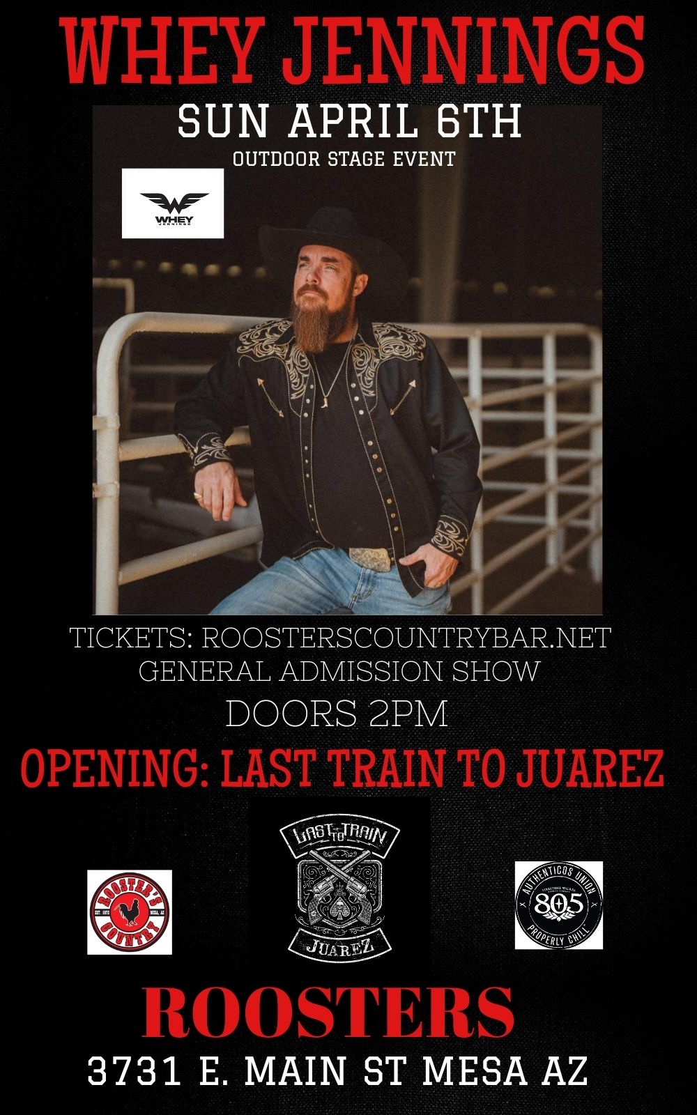 Whey Jennings at Lincoln Theatre Cheyenne, 22 July | Event in Cheyenne | AllEvents