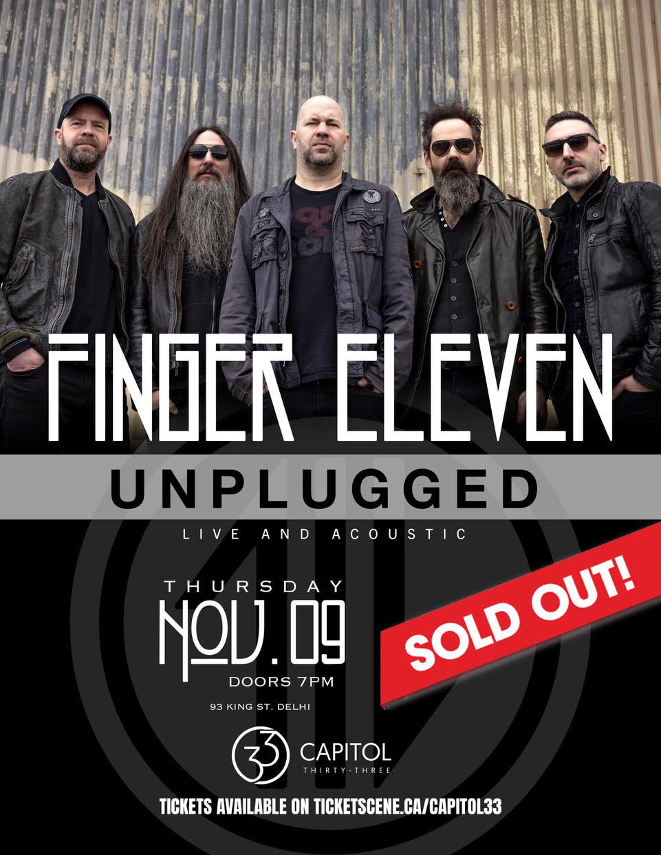 Finger Eleven at Wally's Pub - Hampton, 28 September | Event in Hampton | AllEvents