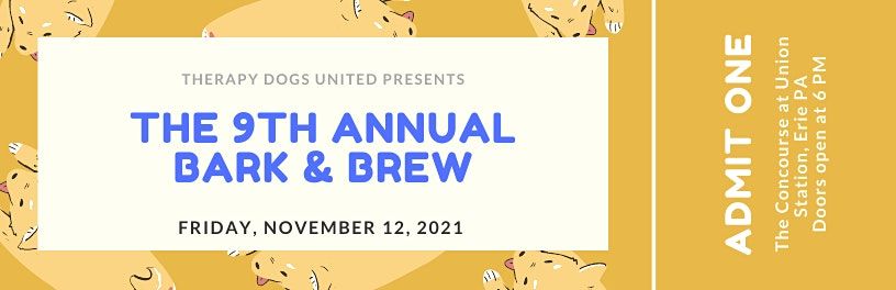 Bark And Brew 2021 Concourse Of Union Station Erie November 12 2021 Allevents In Erie Events November 2022