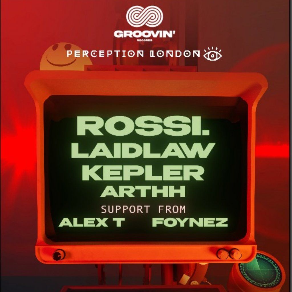 Groovin & Perception presents: ROSSI, Laidlaw and Kepler, 13 September | Event in Southampton | AllEvents
