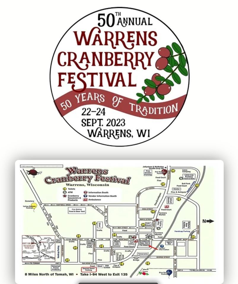 Warrens Cranberry Festival, 402 Pine St, Warrens, WI 54666 , September