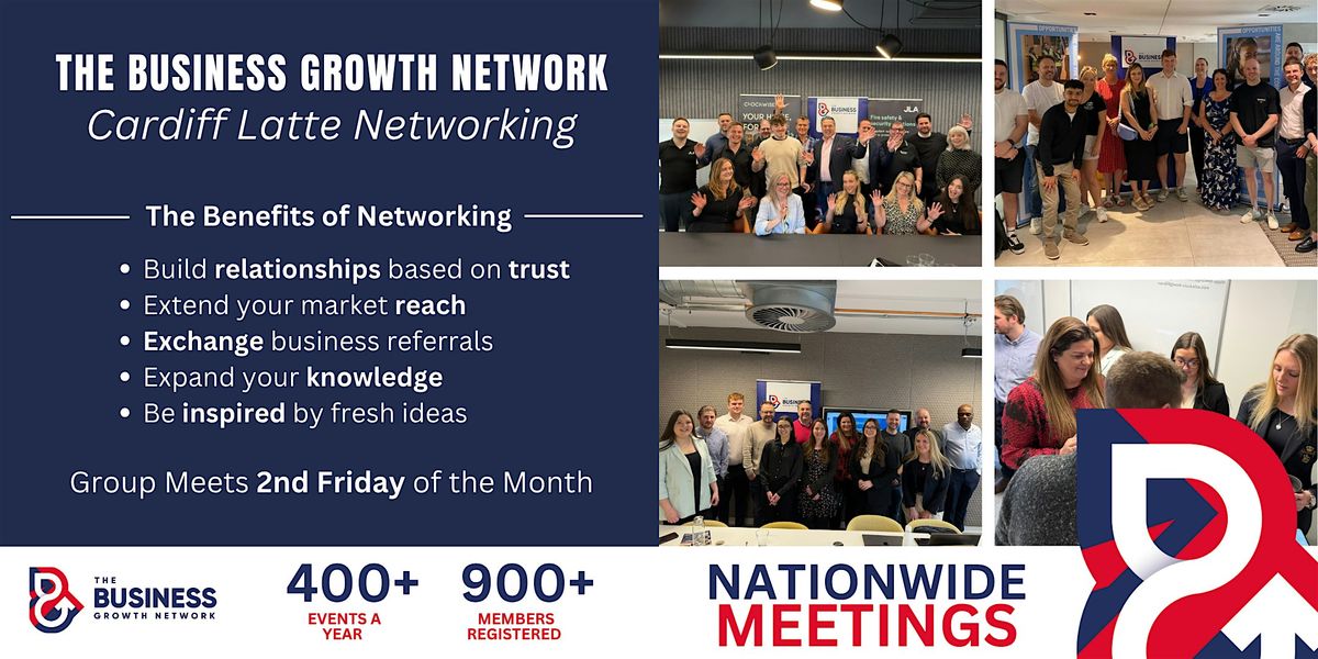 Cardiff Latte Networking 2026, Regus - Cardiff Brunel House, 19 May to ...