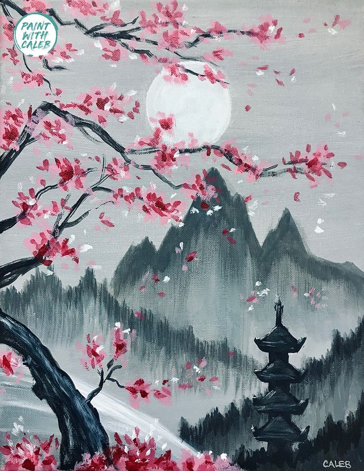 Paint Night Cherry Blossoms, 3578 E Pony Express Pkwy 101, Eagle