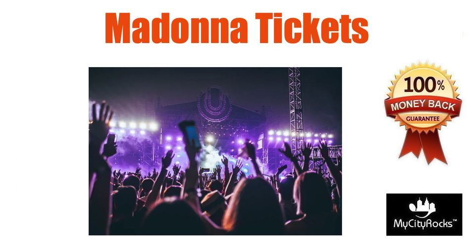 Madonna "Celebration Tour" Tickets New York City NY Madison Square Garden NYC MSG, 22 January | AllEvents.in
