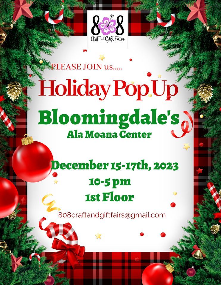 Bloomingdales Pop Up , Bloomingdale's (1450 Ala Moana Blvd., Honolulu