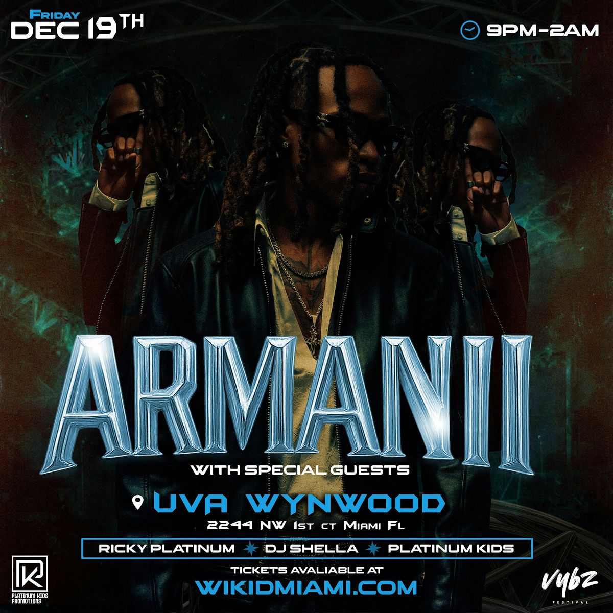 ARMANII LIVE MIAMI, 19 December | Event in Miami | AllEvents