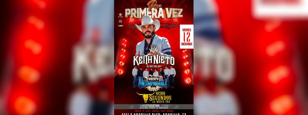 KEITH NIETO EL REY DEL SAX EN AMARILLO , 12 December | Event in Amarillo | AllEvents