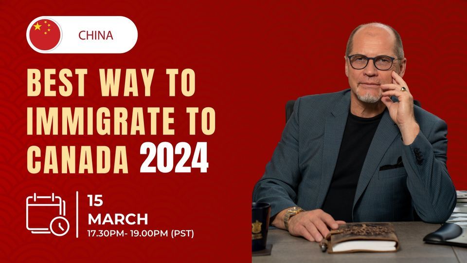 Join Us for a Live inar on the Best Way to Immigrate to Canada!, Online event, Vancouver