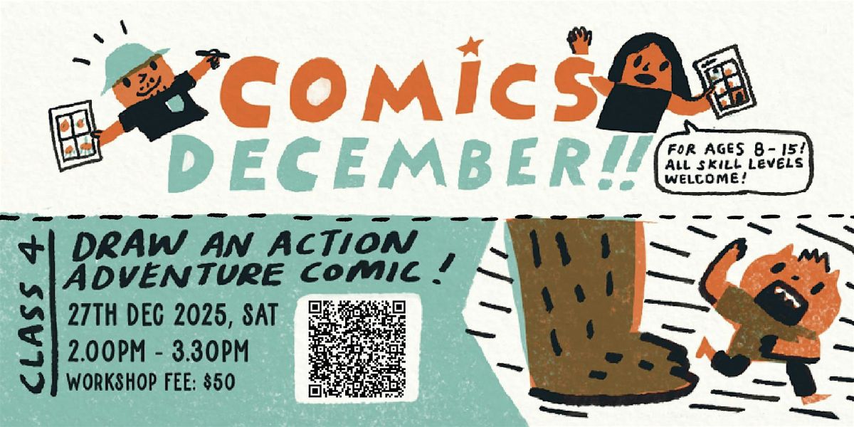 Draw an Action Adventure Comic!, 27 December | Event in Singapore | AllEvents