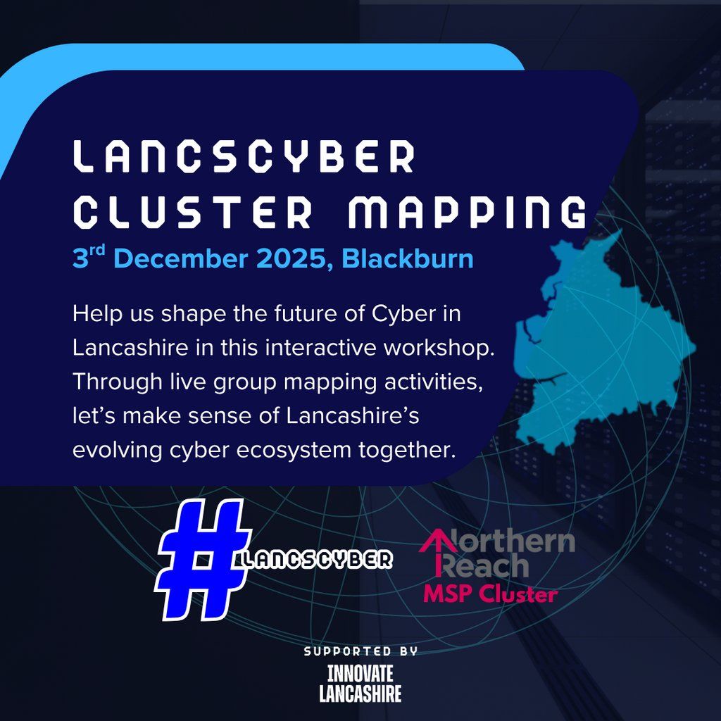 LancsCyber Cluster Mapping, 3 December | Event in Blackburn | AllEvents