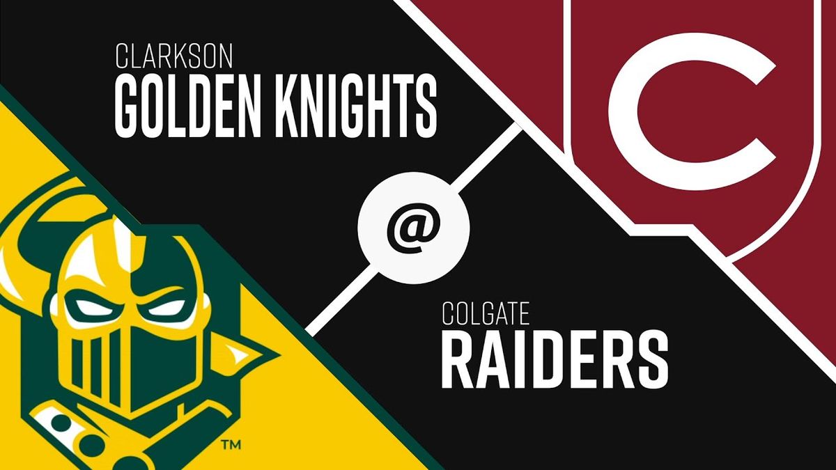 Clarkson Golden Knights vs. Colgate Raiders, 5 December | Event in Potsdam | AllEvents