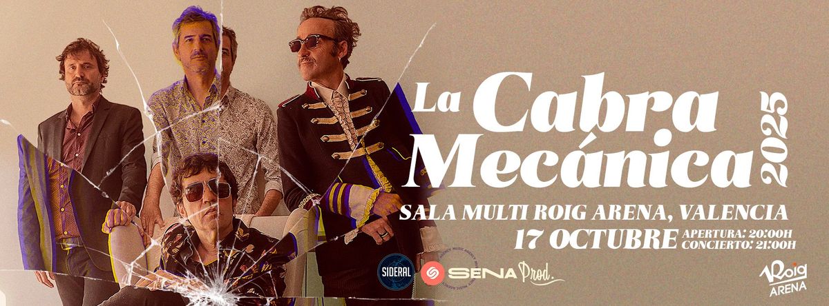 La Cabra Mecánica Valencia Tickets, 17 October | Event in Valencia | AllEvents