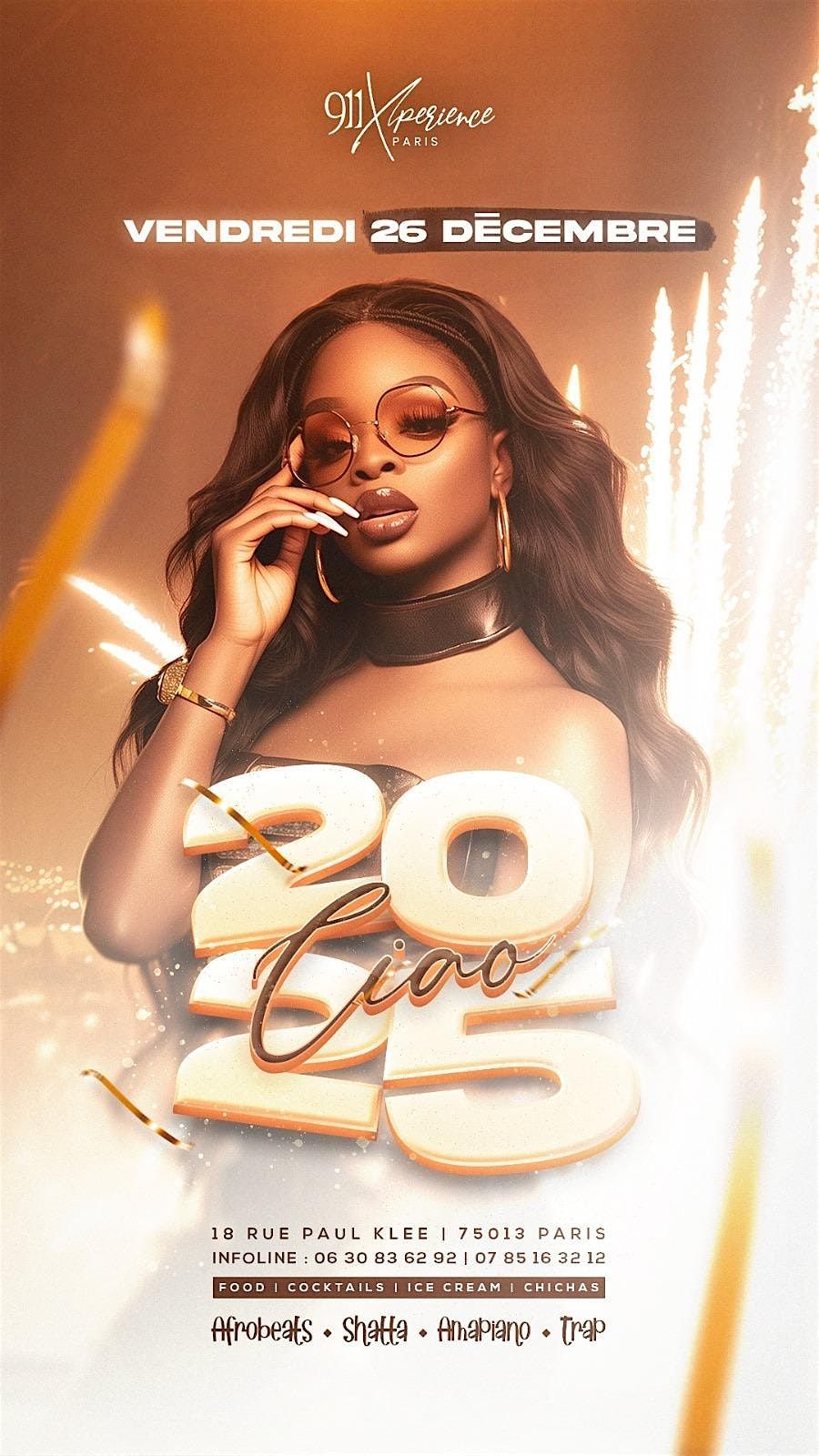 Ciao 2025 !, 26 December | Event in Paris | AllEvents