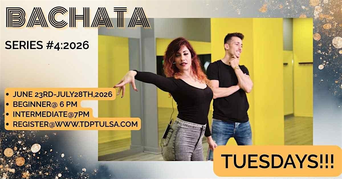 6 WEEK SERIES #4: MODERN/SENSUAL BACHATA 2026, 23 June | Event in Tulsa | AllEvents