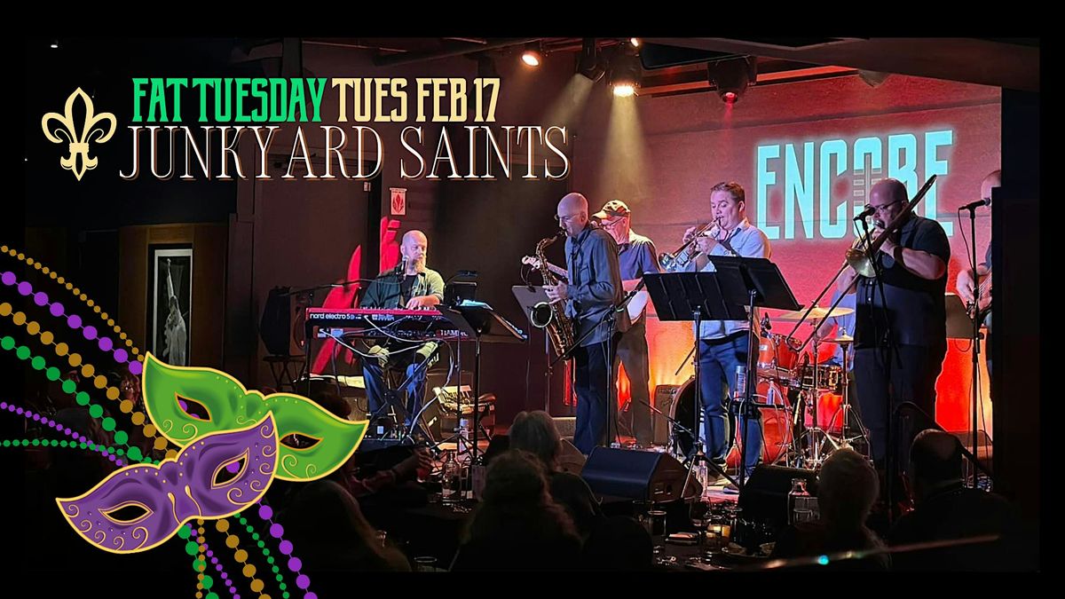 Fat Tuesday 2026 with The Junkyard Saints, 17 February | Event in Columbia | AllEvents