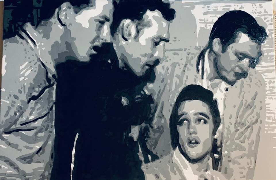 Icons and Analogies Dustin M. Schmidt PopUp Exhibit, TwoBit Barber