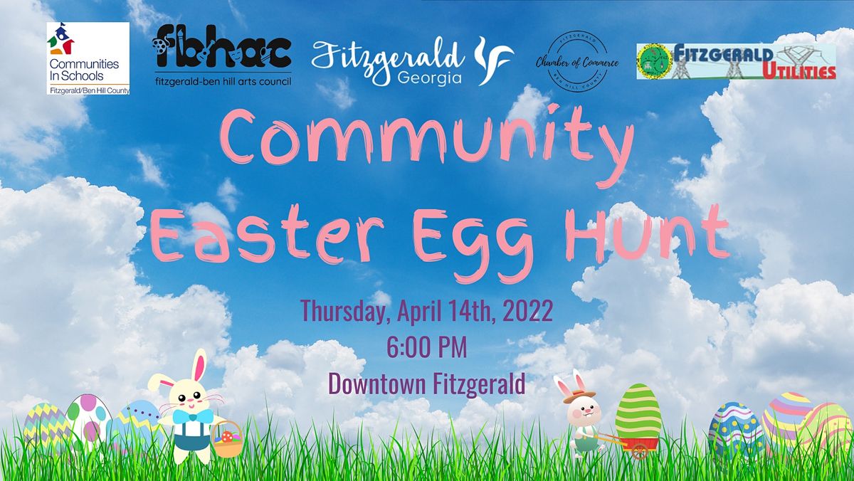 Community Easter Egg Hunt 119 S Main St Fitzgerald April 14 2022 Allevents In Easter Events 2022 Near Me Nc