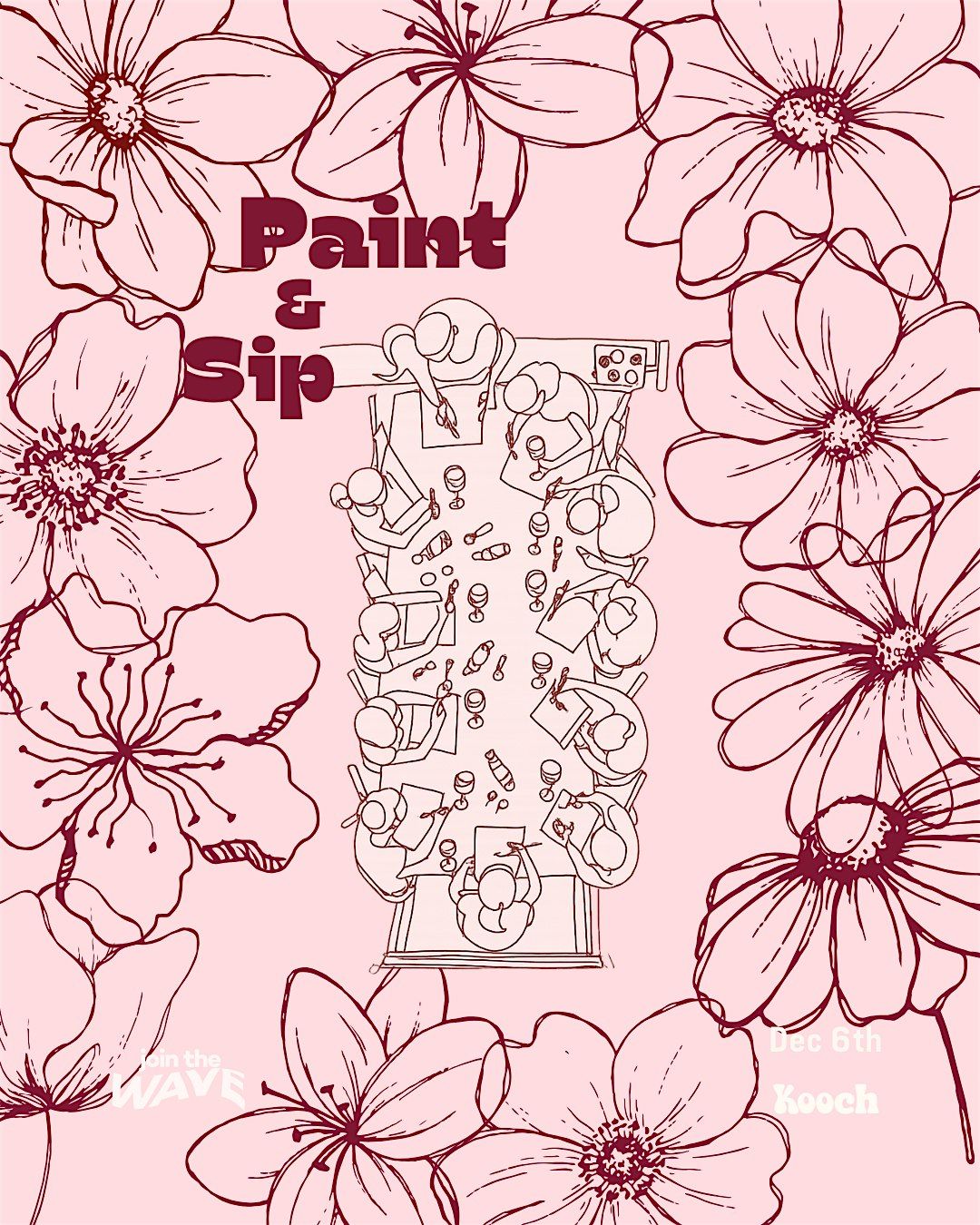 Paint & Sip | Masterpiece or Mess? You Decide., 6 December | Event in Amsterdam | AllEvents