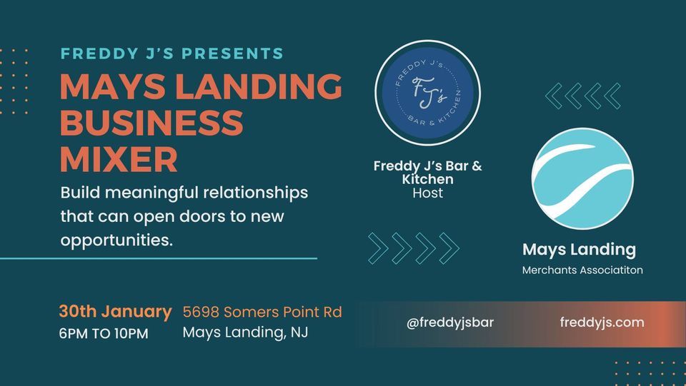 Mays Landing Business Mixer, Freddy J's Bar & Kitchen, Mays Landing
