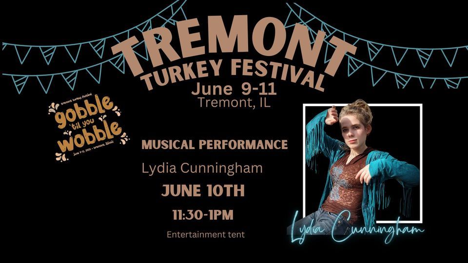Lydia Cunningham at The Tremont Turkey Festival, Tremont Turkey