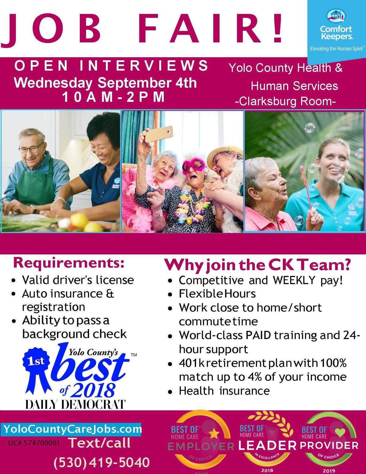 Comfort Keepers At 25 N Cottonwood St Woodland